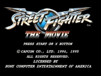 Street Fighter - The Movie (Playstation) sur Sony Playstation